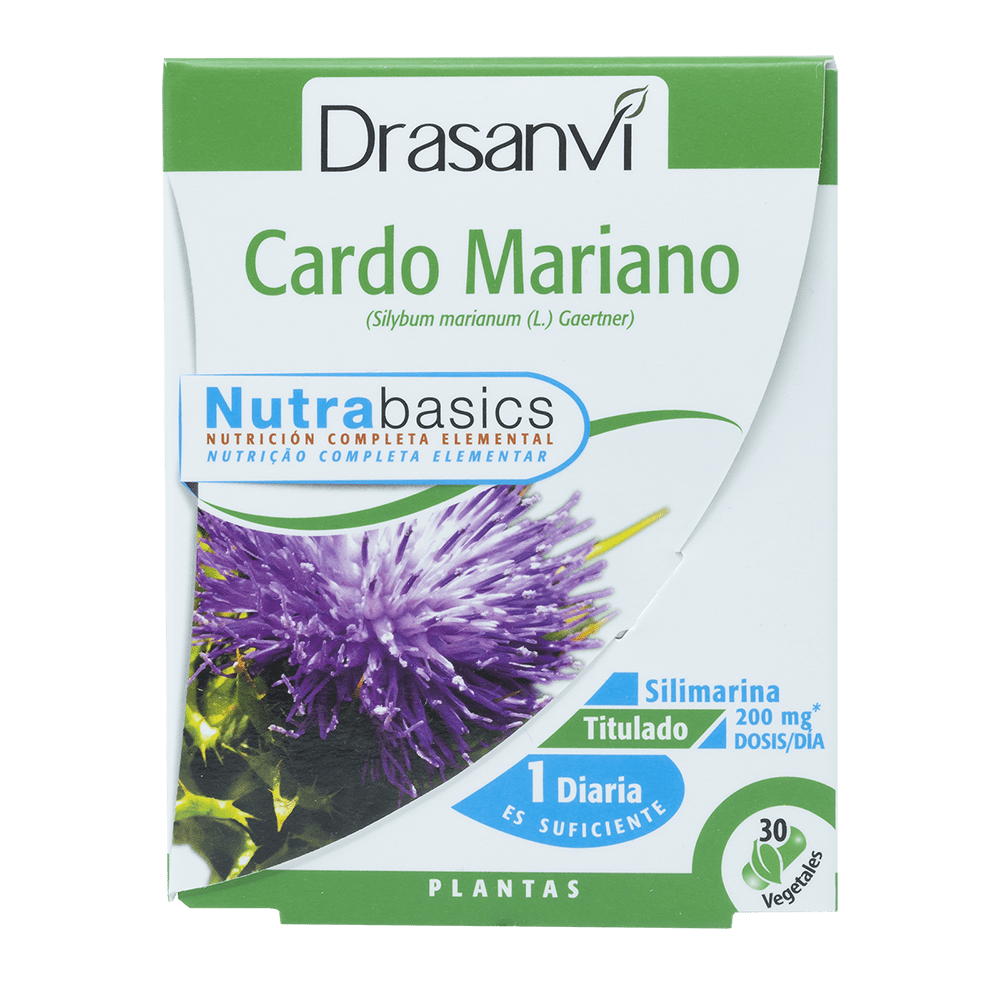 Cardo Mariano 30 Cápsulas Nutrabasics Drasanvi