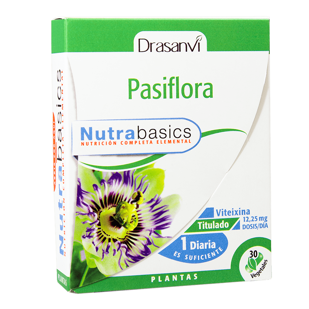 Pasiflora 30 Cápsulas Nutrabasics Drasanvi