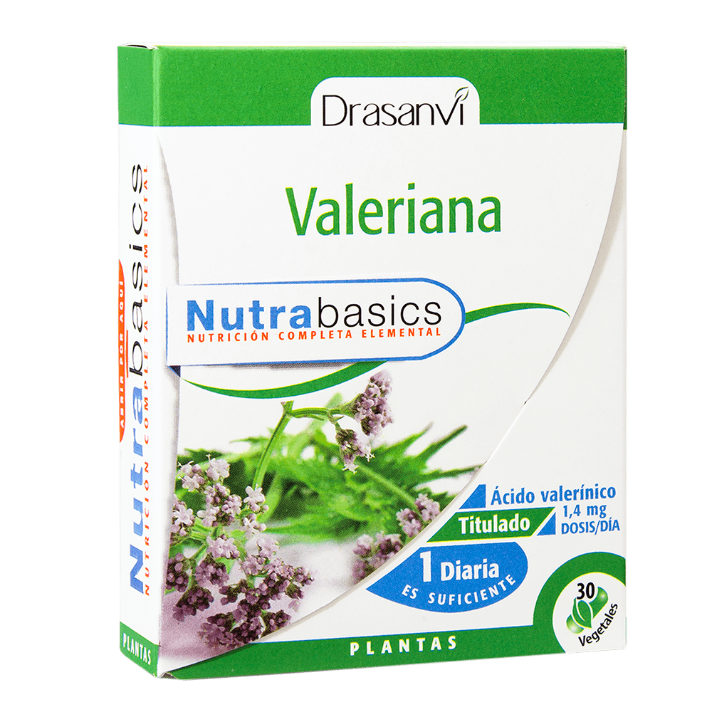 Valeriana 30 Cápsulas Nutrabasics Drasanvi