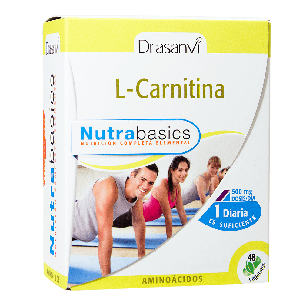 L-Carnitina 48 Cápsulas Nutrabasics Drasanvi