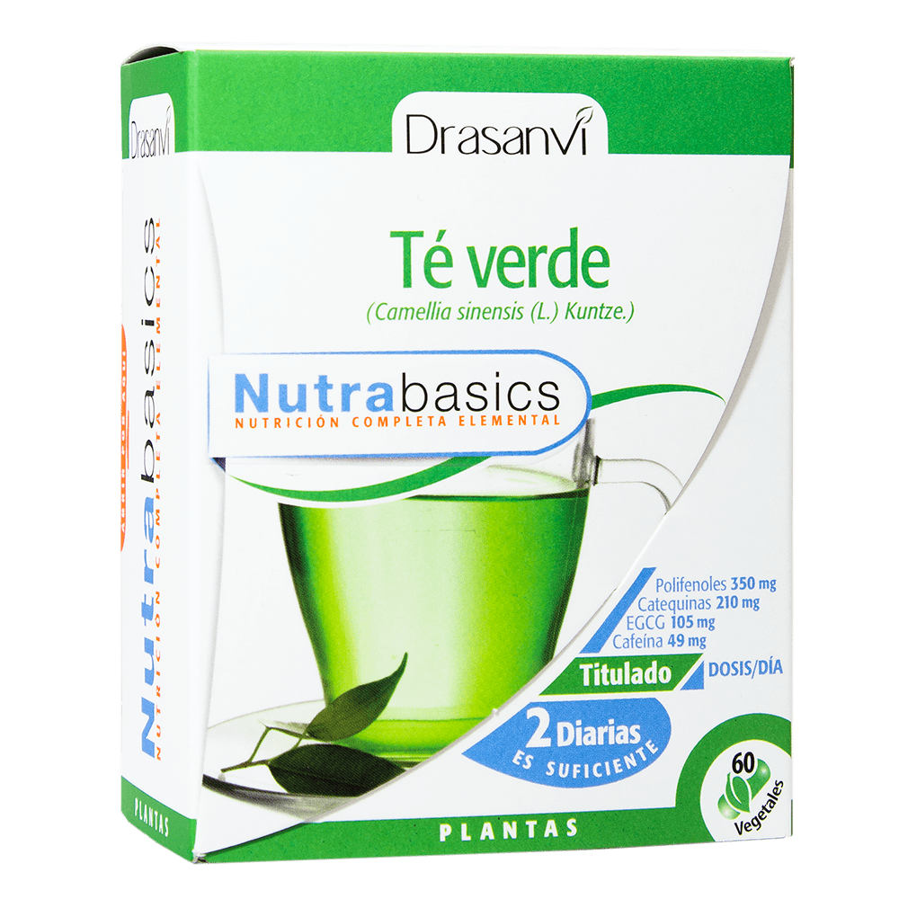 Té Verde 60 Cápsulas Nutrabasics Drasanvi