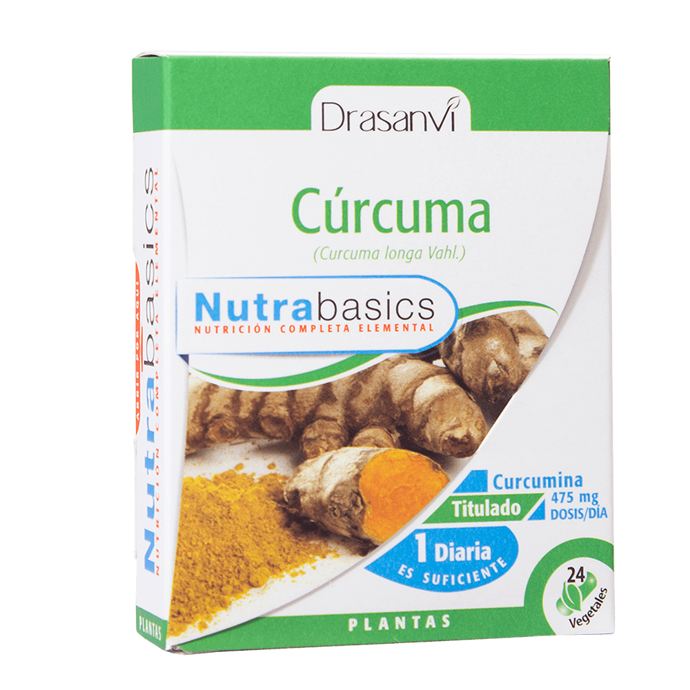 Cúrcuma 24 Cápsulas Nutrabasics Drasanvi