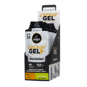 Gel Energético Plus Lima Limón 40g Sport Live