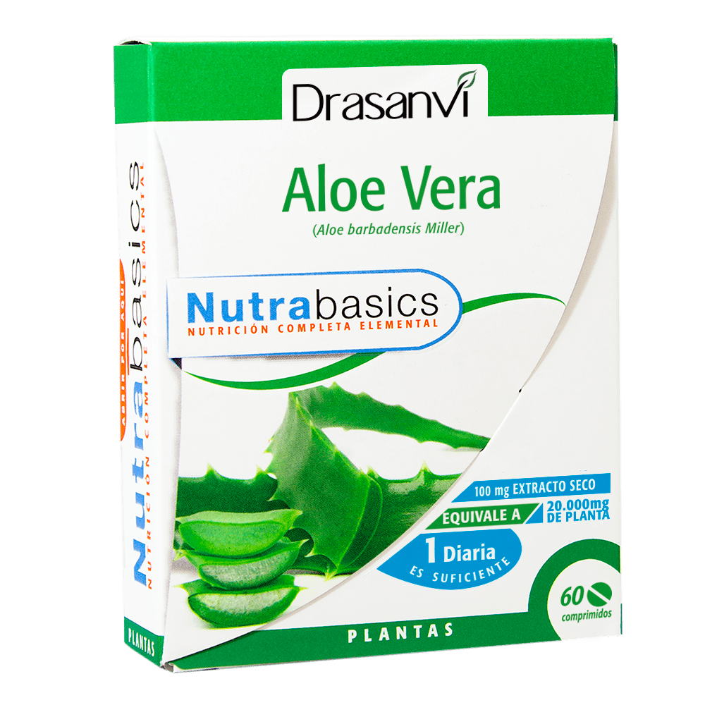 Aloe Vera 60 Comprimidos Nutrabasics Drasanvi