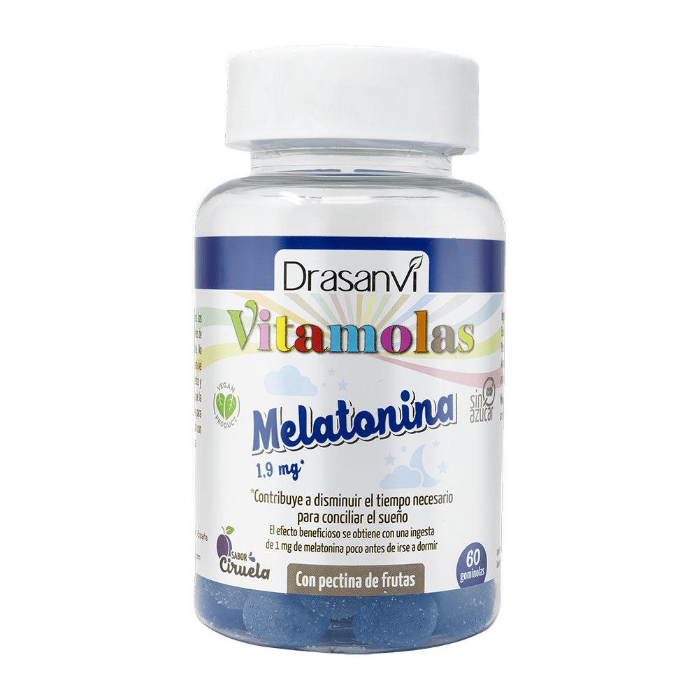 Vitamolas Melatonina 1,9 mg 60 Gominolas Adultos