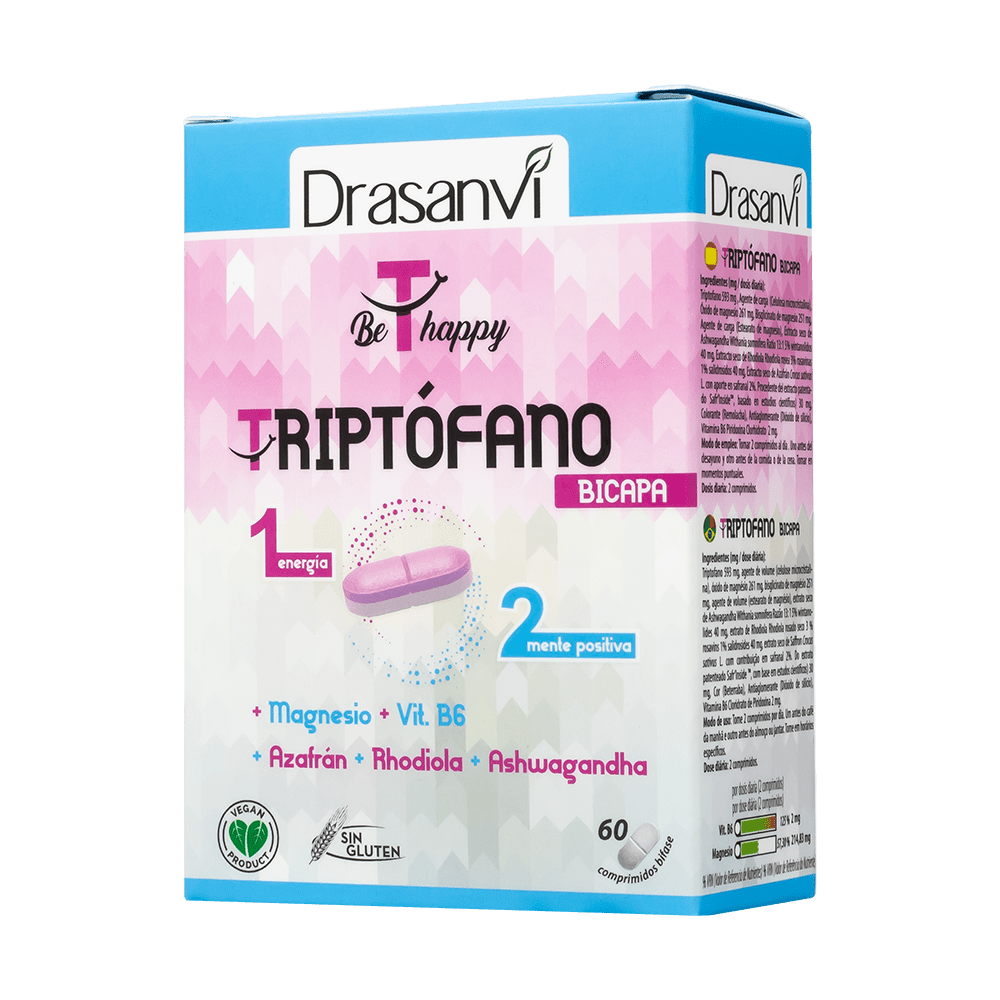 Triptófano Bicapa 60 Comprimidos Drasanvi