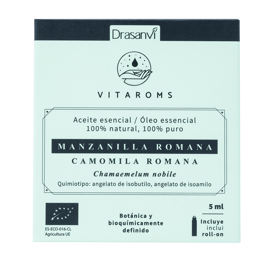 Aceite Esencial Manzanilla Romana Bio 5 ml Vitaroms Drasanvi