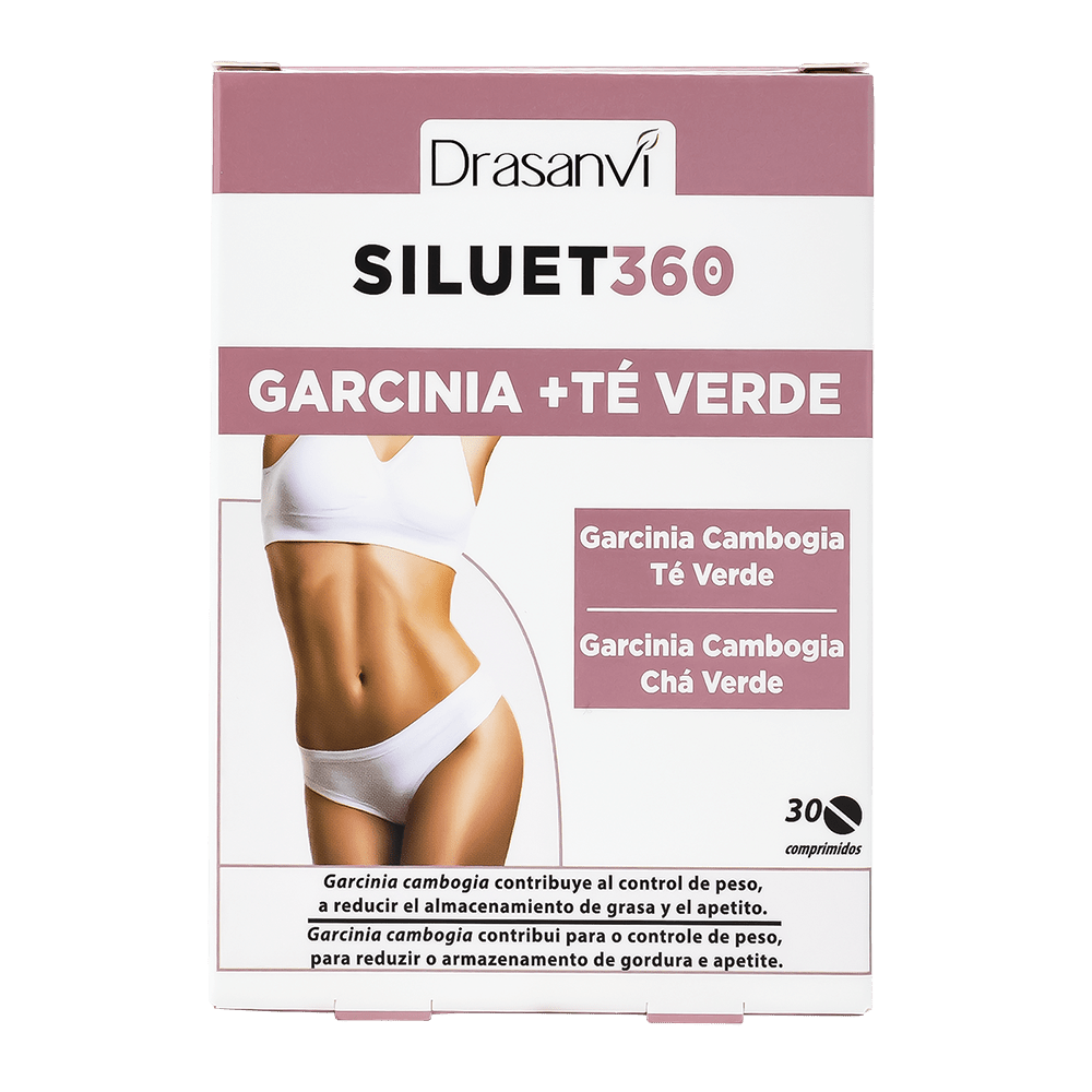 Siluet 360º Garcinia + Té Verde 30 Comprimidos Drasanvi