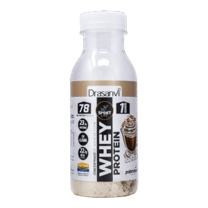 Botella monodosis Whey protein concentrado capuchino 30 g