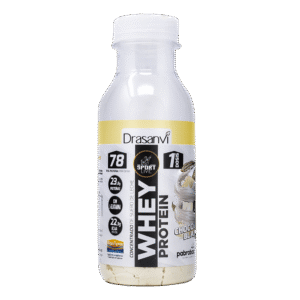 Botella monodosis Whey protein concentrado Chocolate Blanco 30g