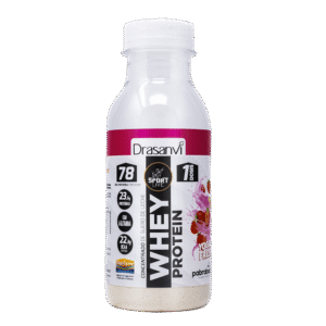 Botella monodosis whey protein concentrado yogur fresa 30 g
