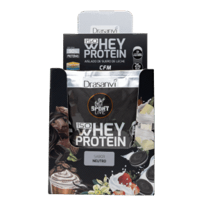 Monodosis Whey Protein Aislado Sabor Neutro 30 g Sport Live