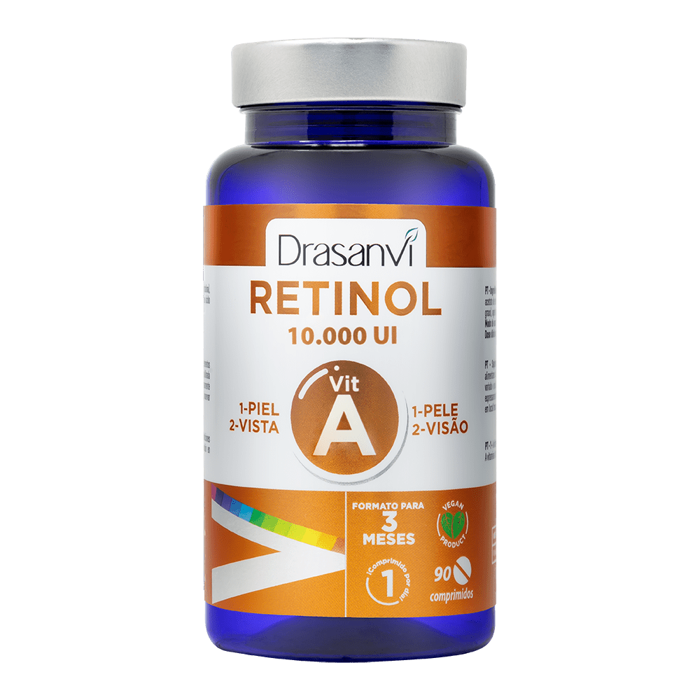 Vitamina A Retinol 90 comprimidos Drasanvi