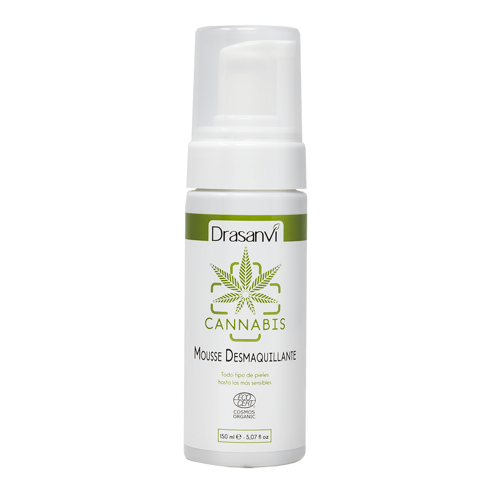 Mousse Desmaquillante Cannabis COSMOS ORGANIC 150 ml Drasanvi