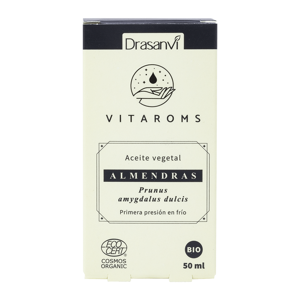 Aceite Vegetal Almendras Dulces Cosmos Organic Bio 50 ml Vitaroms Drasanvi